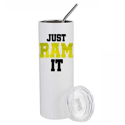 Just Ram It Stainless Steel Tumbler