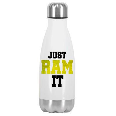 Just Ram It Stainless Steel Insulated Water Bottle