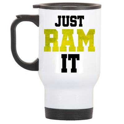 Just Ram It Stainless Steel Travel Mug