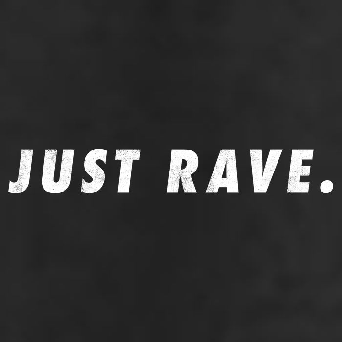 Just Rave 7 Panel Mesh Trucker Snapback Hat