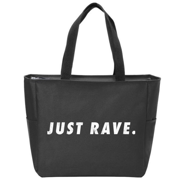 Just Rave Zip Tote Bag