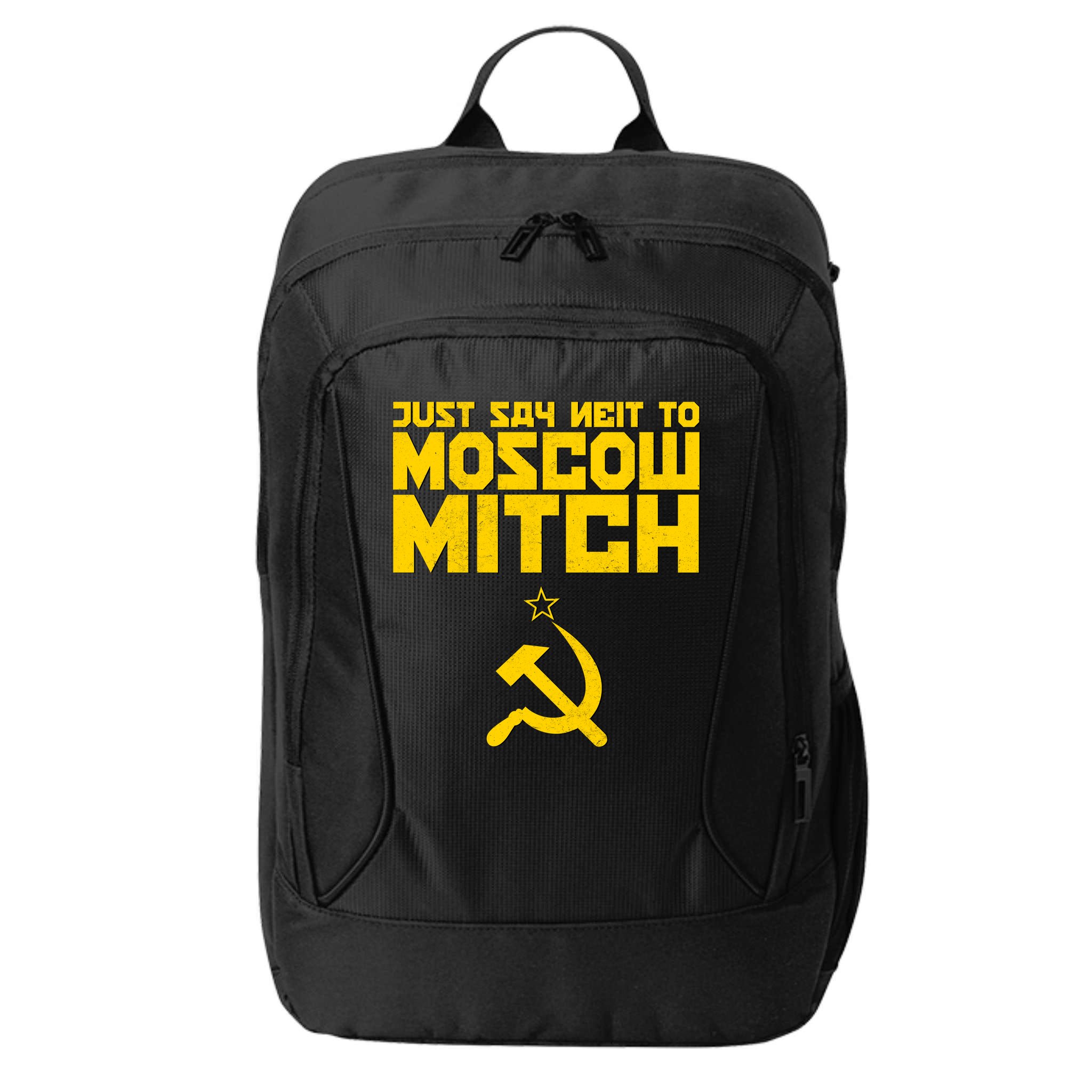 Just Say Neit To Moscow Mitch City Backpack