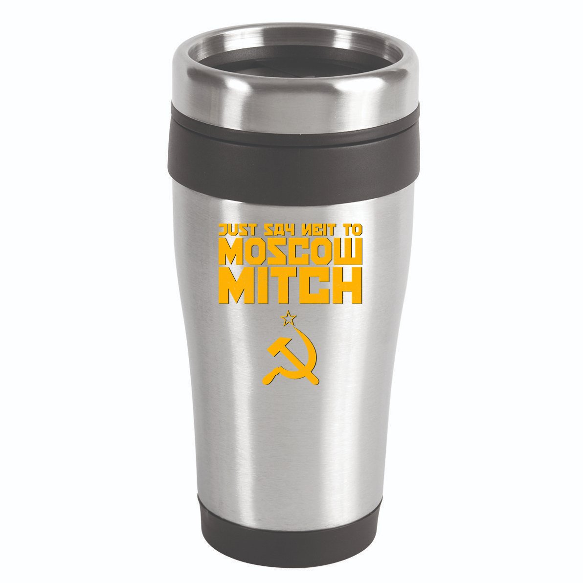 Just Say Neit To Moscow Mitch 16oz Travel Tumbler