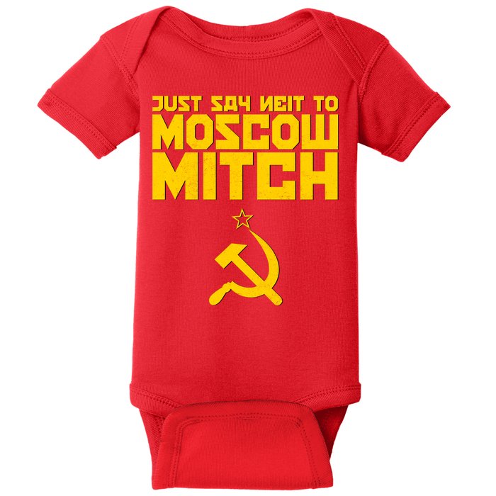 Just Say Neit To Moscow Mitch Baby Bodysuit