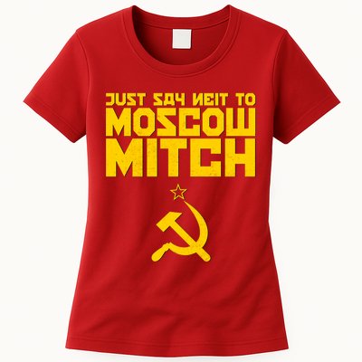 Just Say Neit To Moscow Mitch Womens T-Shirt