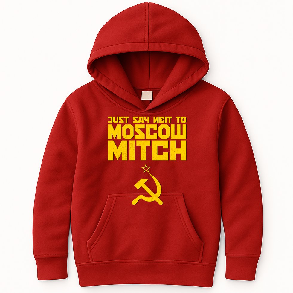 Just Say Neit To Moscow Mitch Kids Hoodie