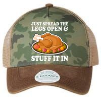 Just Spread The Legs Open & Stuff It In Legacy Tie Dye Trucker Hat