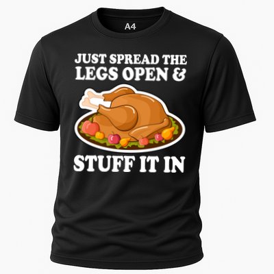 Just Spread The Legs Open & Stuff It In Performance Shirt