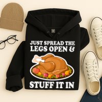 Just Spread The Legs Open & Stuff It In Hoodie