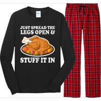 Just Spread The Legs Open & Stuff It In Long Sleeve Pajama Set