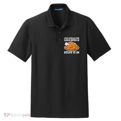 Just Spread The Legs Open & Stuff It In Dry Zone Grid Polo