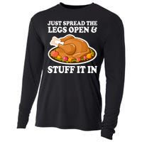 Just Spread The Legs Open & Stuff It In Cooling Performance Long Sleeve Crew