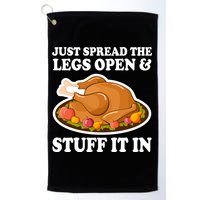 Just Spread The Legs Open & Stuff It In Golf Towel
