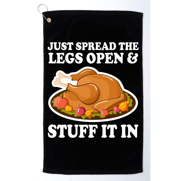 Just Spread The Legs Open & Stuff It In Golf Towel