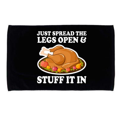 Just Spread The Legs Open & Stuff It In Microfiber Hand Towel