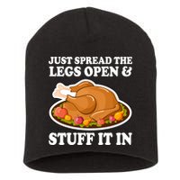 Just Spread The Legs Open & Stuff It In Short Acrylic Beanie