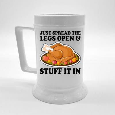 Just Spread The Legs Open & Stuff It In Beer Stein