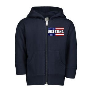 Just Stand Toddler Zip Fleece Hoodie