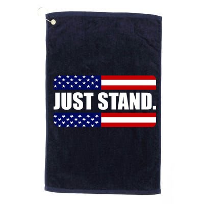 Just Stand Golf Towel