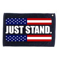 Just Stand Grommeted Golf Towel