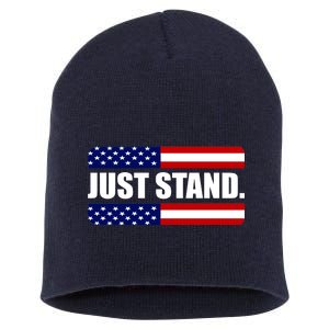 Just Stand Short Acrylic Beanie