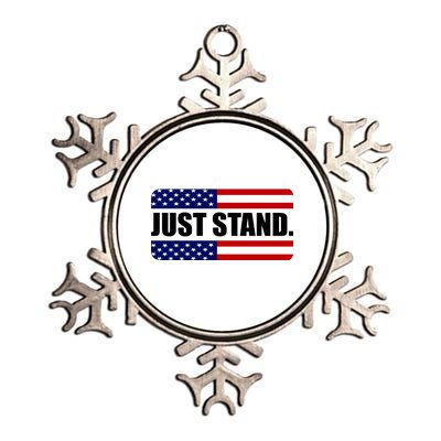 Just Stand Metallic Star Ornament