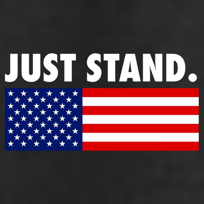 Just Stand Striped American Flag 11oz C Handle Ceramic Mug