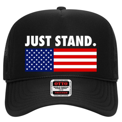 Just Stand Striped American Flag Hat