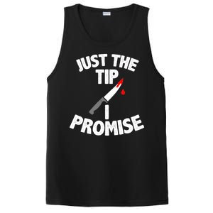 Just The Tip Funny Halloween Knife PosiCharge Competitor Tank