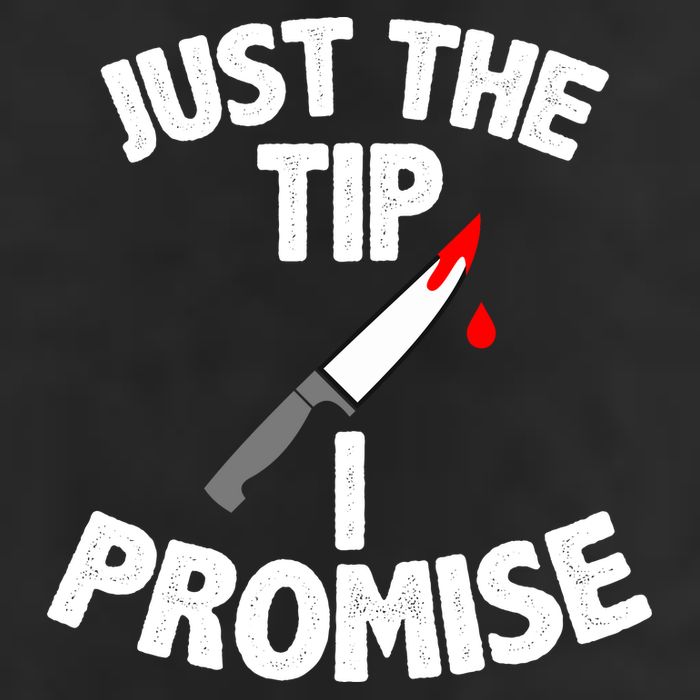 Just The Tip Funny Halloween Knife Trucker Hat