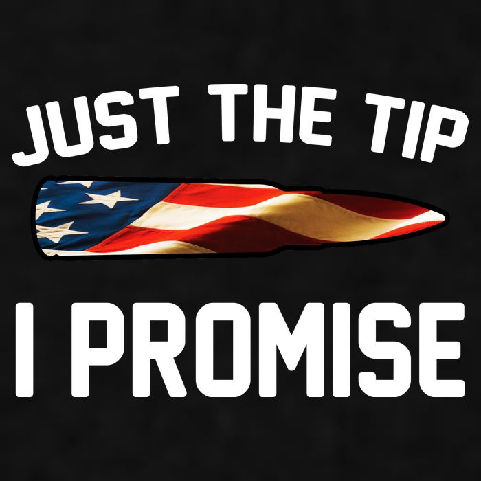 Just The Tip I Promise Ladies PosiCharge Tri-Blend Wicking Tank