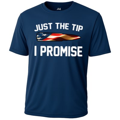 Just The Tip I Promise Performance Shirt