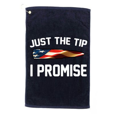 Just The Tip I Promise Golf Towel