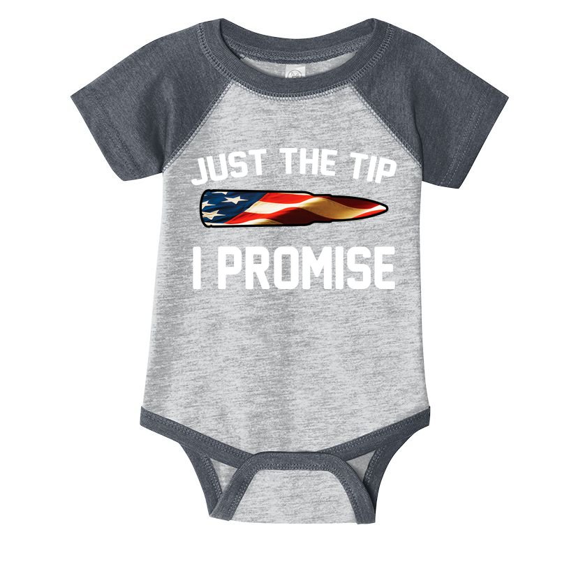 Just The Tip I Promise Infant Baby Jersey Bodysuit