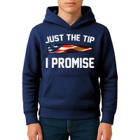 Just The Tip I Promise Kids Hoodie