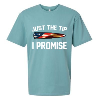 Just The Tip I Promise Sueded Cloud Jersey T-Shirt