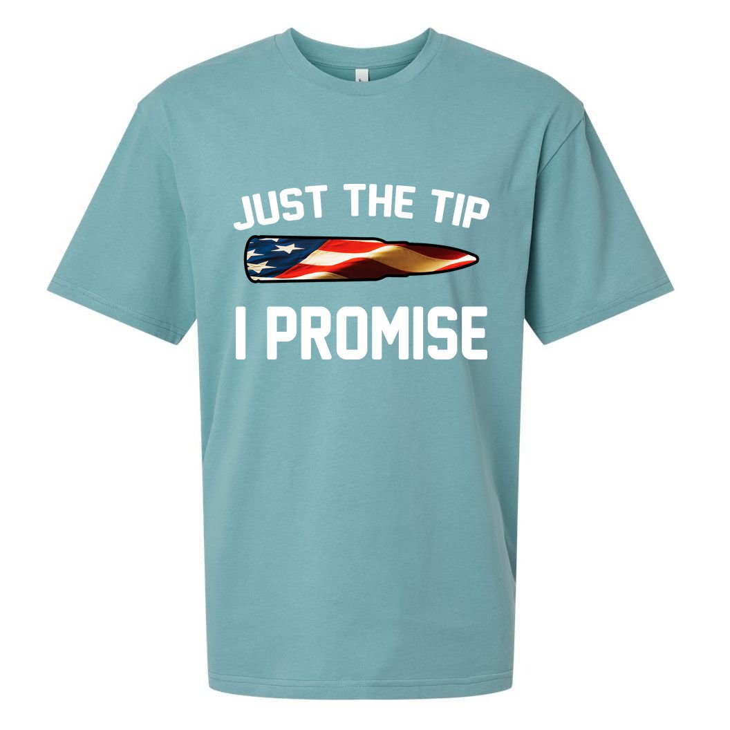 Just The Tip I Promise Sueded Cloud Jersey T-Shirt