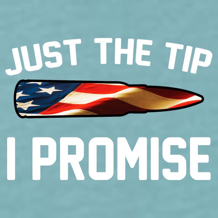 Just The Tip I Promise Sueded Cloud Jersey T-Shirt