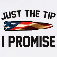 Just The Tip I Promise Garment-Dyed Sweatshirt