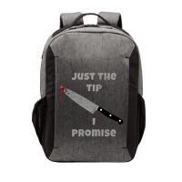 Just the Tip I Promise Halloween Knife Vector Backpack
