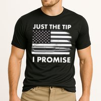 Just the Tip I Promise USA Bullet Flag Performance Shirt