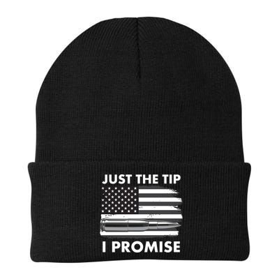 Just the Tip I Promise USA Bullet Flag Beanie