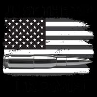 Just the Tip I Promise USA Bullet Flag 16oz Travel Tumbler