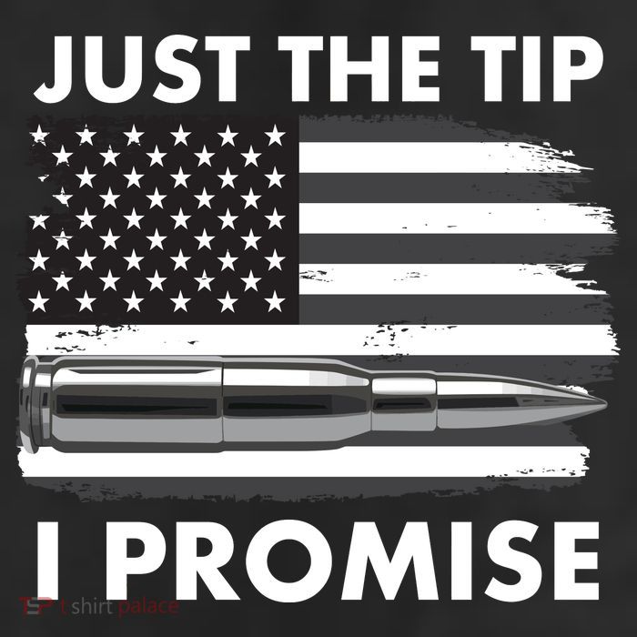 Just the Tip I Promise USA Bullet Flag Trucker Hat