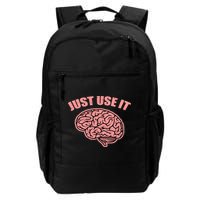 Just Use It Funny Brain Backpack
