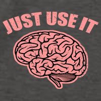 Just Use It Funny Brain Vector Backpack