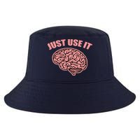Just Use It Funny Brain Cool Comfort Performance Bucket Hat