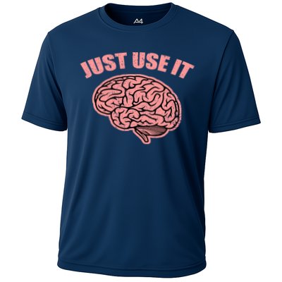 Just Use It Funny Brain Performance Shirt