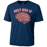 Just Use It Funny Brain Performance Shirt
