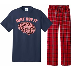 Just Use It Funny Brain Pajama Set